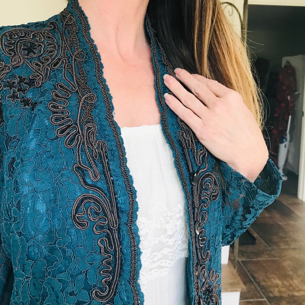 Vintage lace jacket Coldwater Creek XS/S